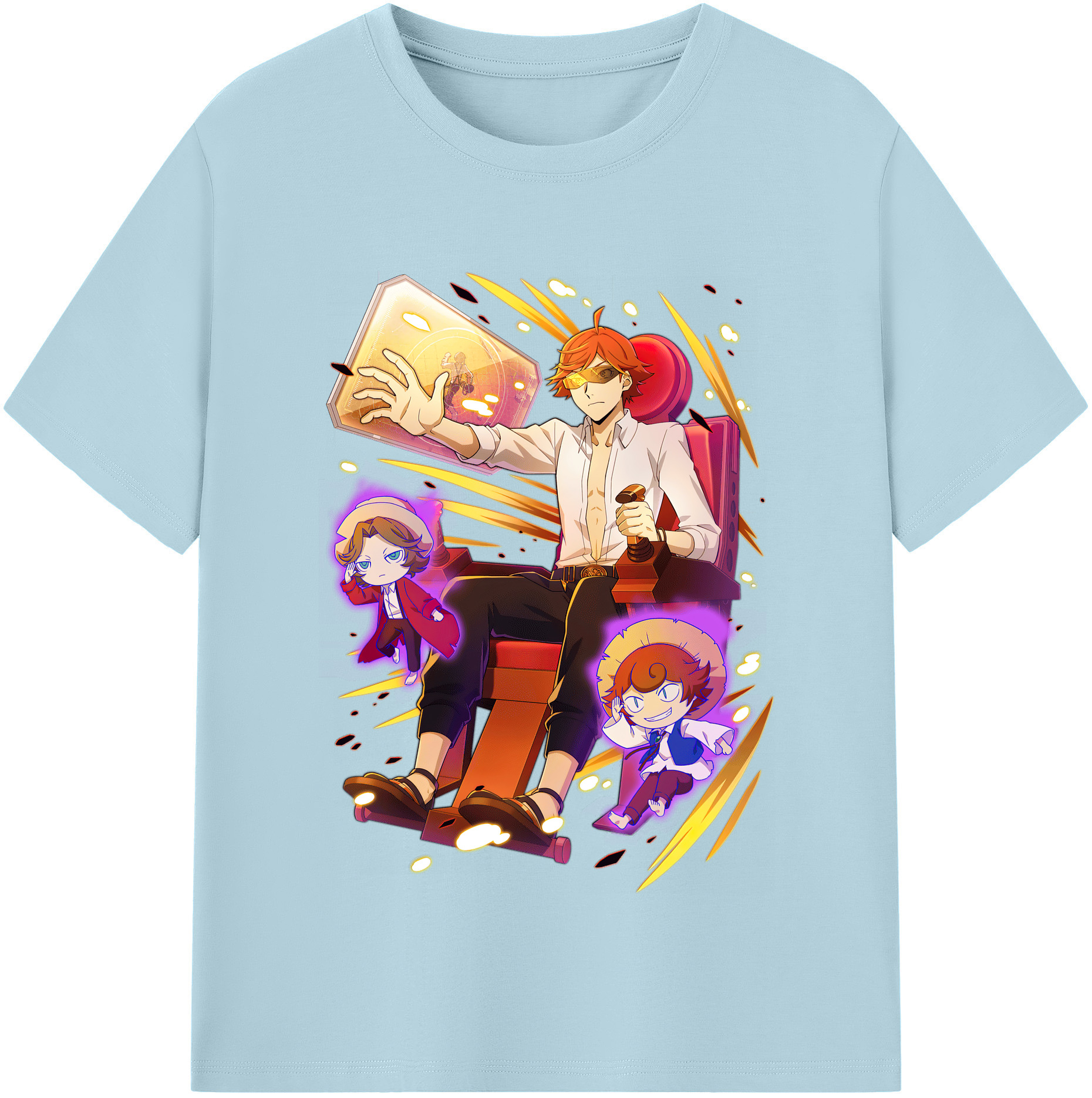 （画像用） 文豪ストレイドッグス Bungo Stray Dogs 綿100％半袖Tシャツ（フロントプリント）